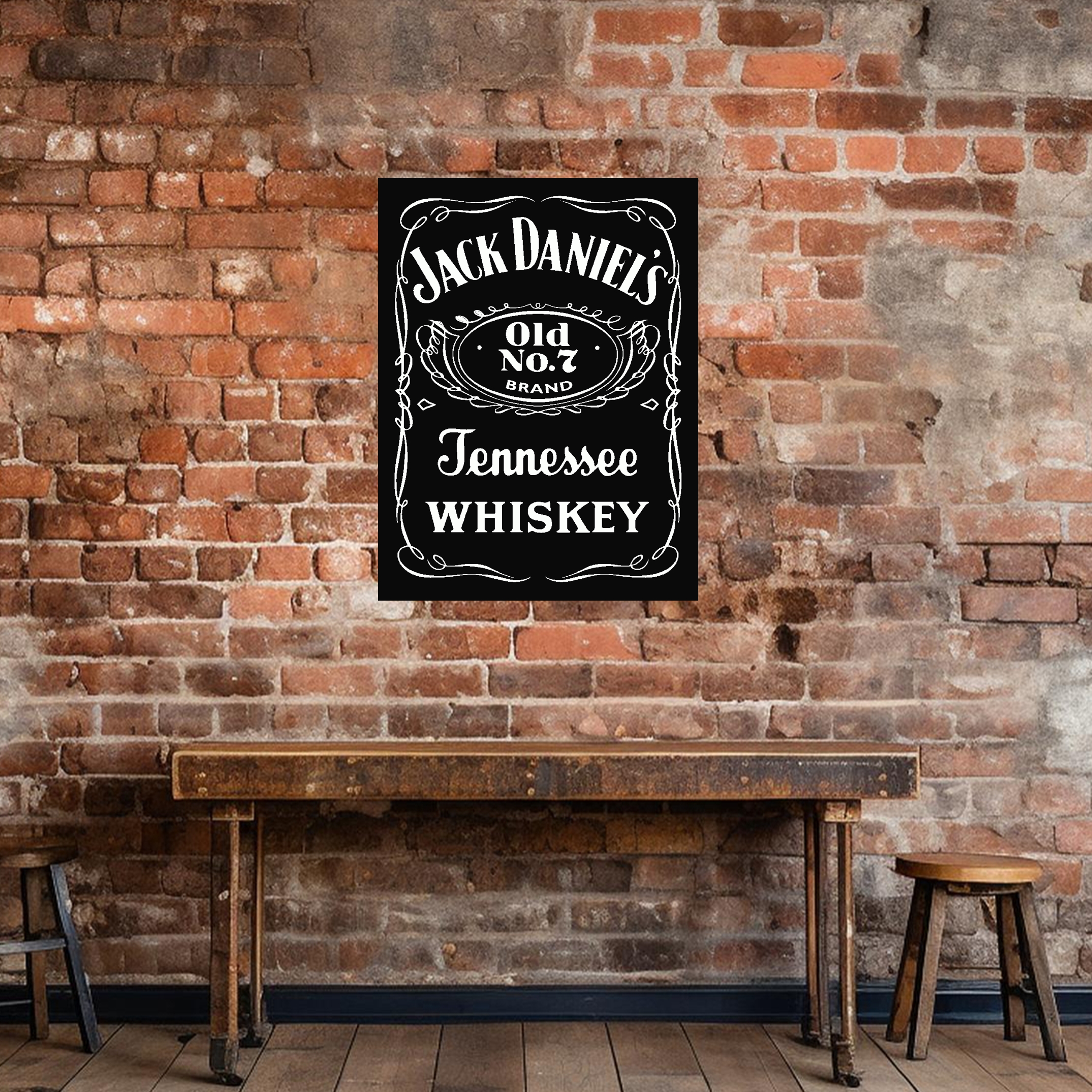 Dibond Jack Daniel's